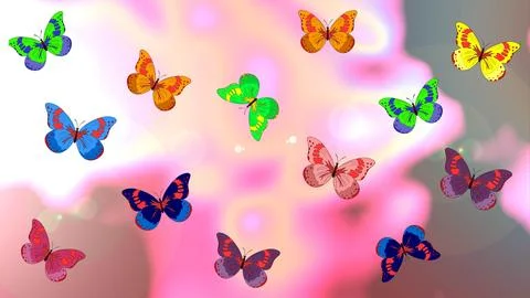 Magic super cute abstract and nice picture Stock Illustration