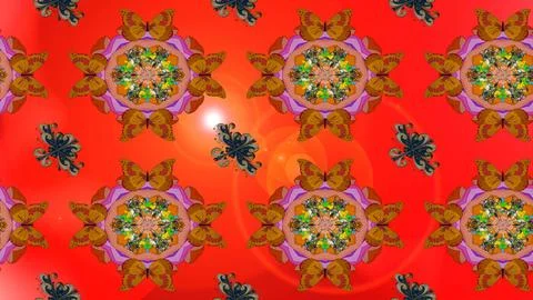 Magic super cute abstract and nice picture Illustrazione stock
