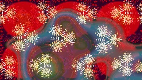 Magic super cute abstract and nice picture Stock Illustration