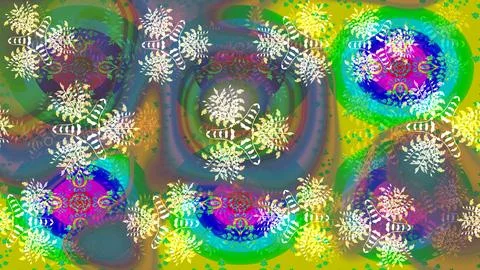 Magic super cute abstract and nice picture Illustrazione stock