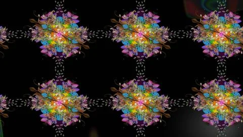 Magic super cute abstract and nice picture Stock-Illustration