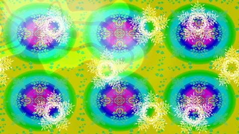 Magic super cute abstract and nice picture Illustrazione stock