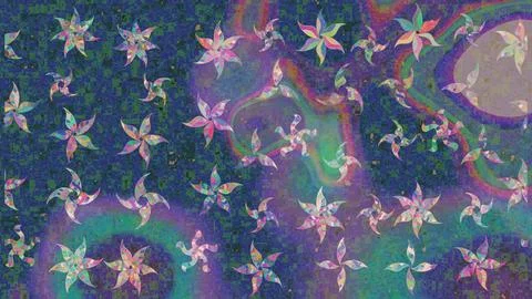 Magic super cute abstract and nice picture Stock Illustration