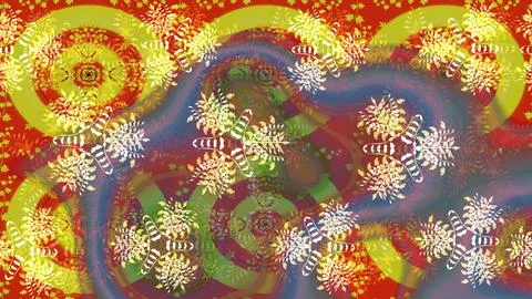 Magic super cute abstract and nice picture Illustrazione stock