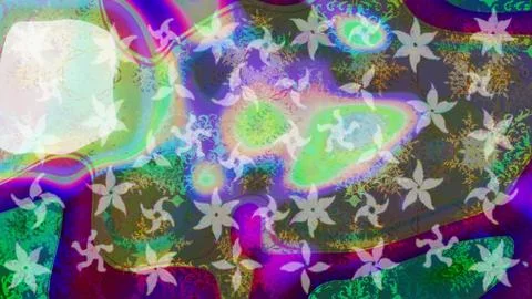 Magic super cute abstract and nice picture Stock Illustration