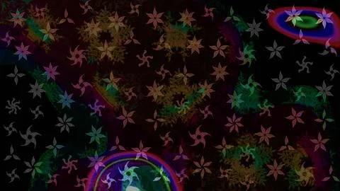 Magic super cute abstract and nice picture Stock Illustration