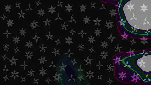 Magic super cute abstract and nice picture 库存插图