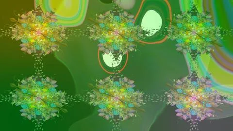 Magic super cute abstract and nice picture Illustrazione stock