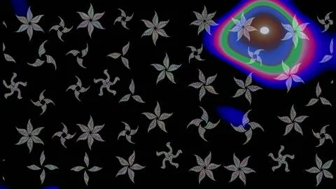 Magic super cute abstract and nice picture Illustrazione stock