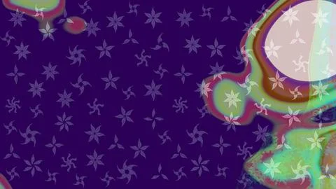 Magic super cute abstract and nice picture Stock-Illustration