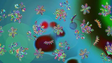 Magic super cute abstract and nice picture Stock Illustration