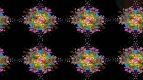 Magic super cute abstract and nice picture Stock Illustration