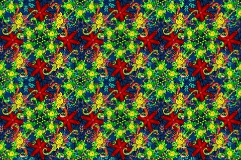 Magic super cute abstract and nice picture Stock Illustration