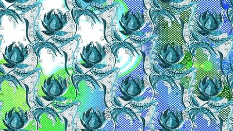 Magic super cute abstract and nice picture Illustrazione stock