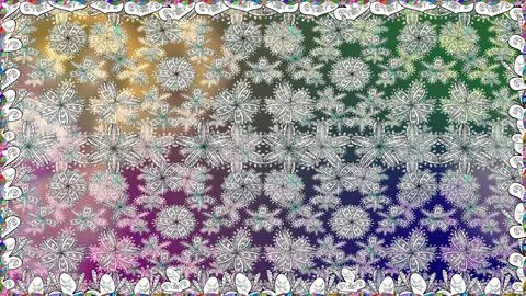 Magic super cute abstract and nice picture Stock Illustration