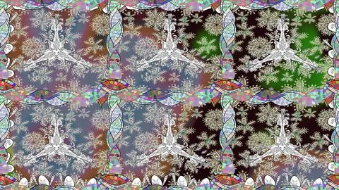 Magic super cute abstract and nice picture Stock Illustration