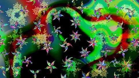 Magic super cute abstract and nice picture Stock Illustration