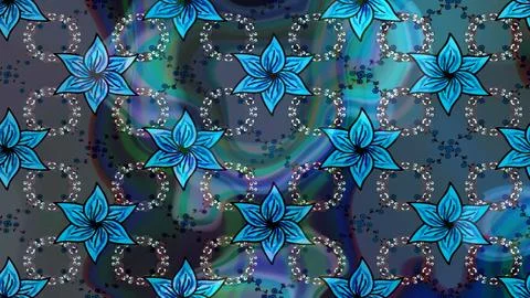Magic super cute abstract and nice picture Illustrazione stock