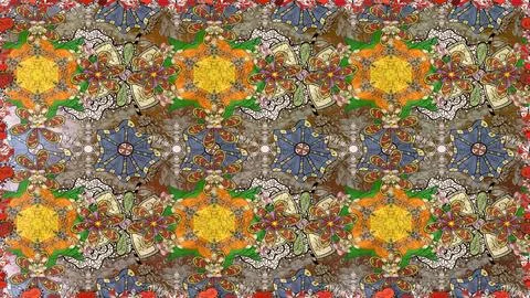 Magic super cute abstract and nice picture Stock Illustration