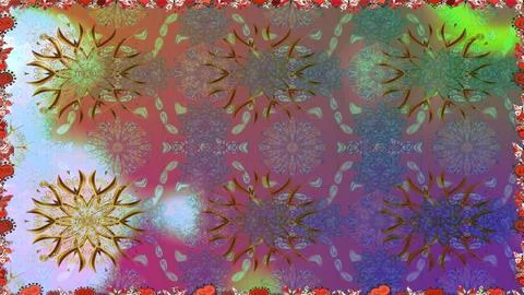 Magic super cute abstract and nice picture Illustrazione stock