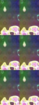 Magic super cute abstract and nice picture Illustrazione stock