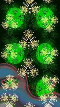 Magic super cute abstract and nice picture 库存插图