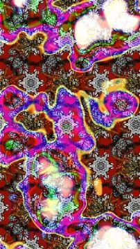 Magic super cute abstract and nice picture Illustrazione stock