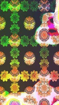 Magic super cute abstract and nice picture Stock Illustration