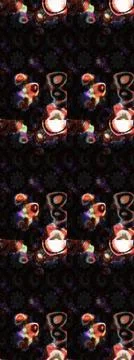 Magic super cute abstract and nice picture Stock Illustration