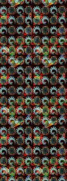 Magic super cute abstract and nice picture Stock Illustration