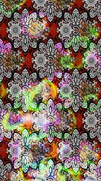 Magic super cute abstract and nice picture Stock Illustration