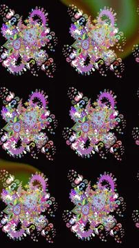 Magic super cute abstract and nice picture Illustrazione stock