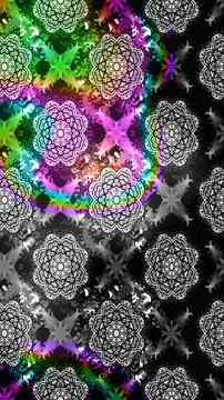 Magic super cute abstract and nice picture Stock Illustration