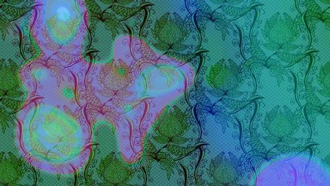 Magic super cute abstract and nice picture Stock Illustration
