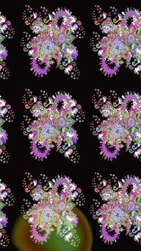 Magic super cute abstract and nice picture Stock Illustration