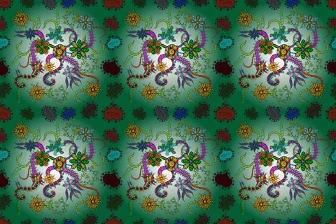 Magic super cute abstract and nice picture Stock Illustration