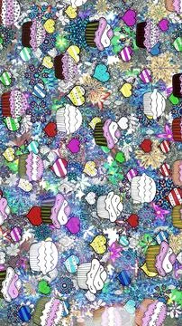 Magic super cute abstract and nice picture 스톡 일러스트