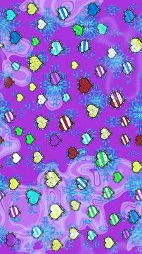 Magic super cute abstract and nice picture Illustrazione stock