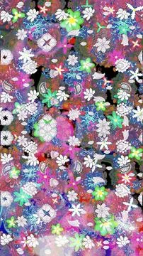 Magic super cute abstract and nice picture Stock Illustration