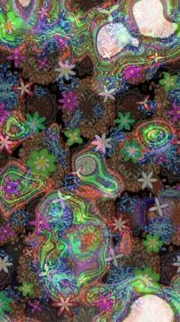 Magic super cute abstract and nice picture Illustrazione stock