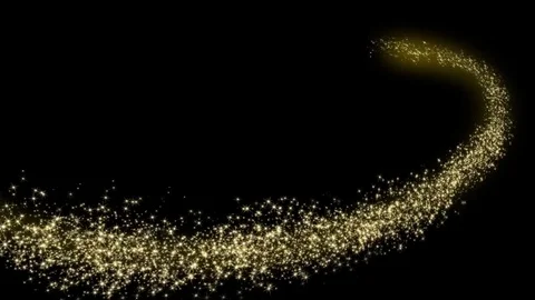 Magic Svirl Spiral Particles Transition Mask Stock Footage 70127249