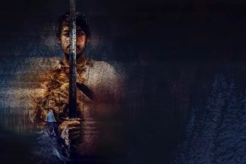 Magic Sword Foto stock