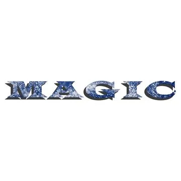 Magic text 스톡 일러스트