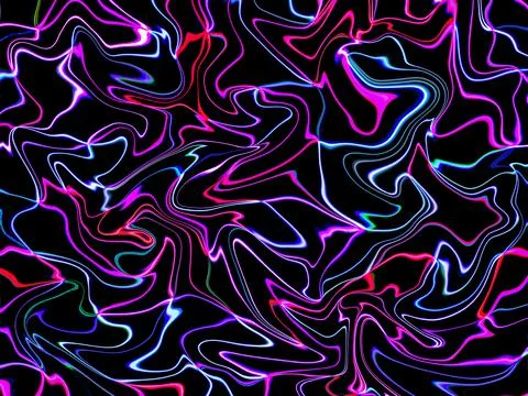 Magic transformation. Abstract multicolor banner. Bright modern background Stock Illustration