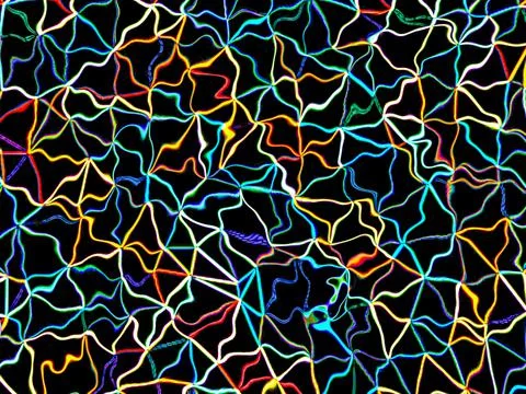 Magic transformation. Abstract multicolor banner. Bright modern background Stock Illustration