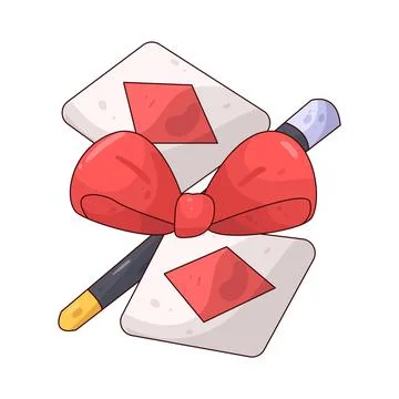 Magic Trick Gift illustration Stock Illustration