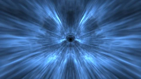Magic tunnel background with morphing energy clouds and surreal glow effect Stock Footage 282157215