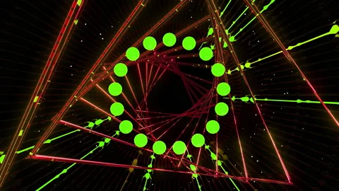 Magic tunnel Stock Footage 201306362