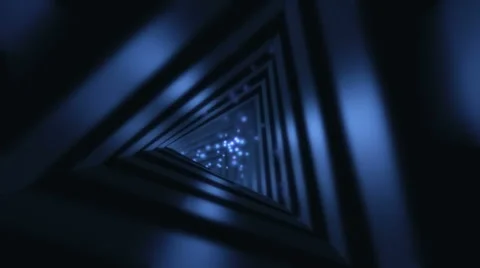 Magic tunnel.Seamless loop Stock Footage 46565922