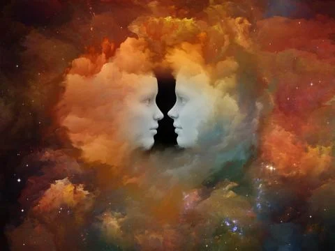 Magic of Unity Illustrazione stock